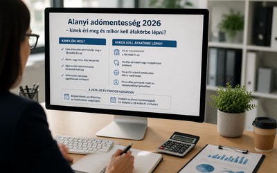 Alanyi adómentesség 2026 – kinek éri meg és mikor kell áfakörbe lépni?